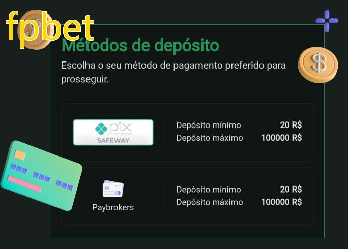 O cassino fpbetbet oferece uma grande variedade de métodos de pagamento