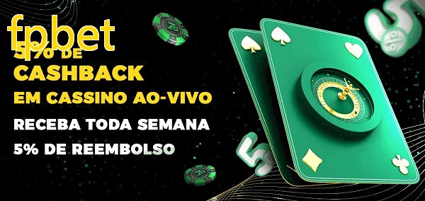 Promoções do cassino ao Vivo fpbet